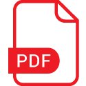 vector icon of pdf